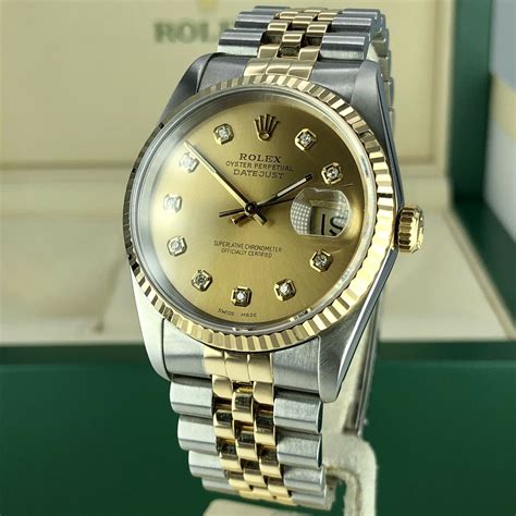 1989 rolex oyster perpetual datejust box|rolex 16233 diamond dial.